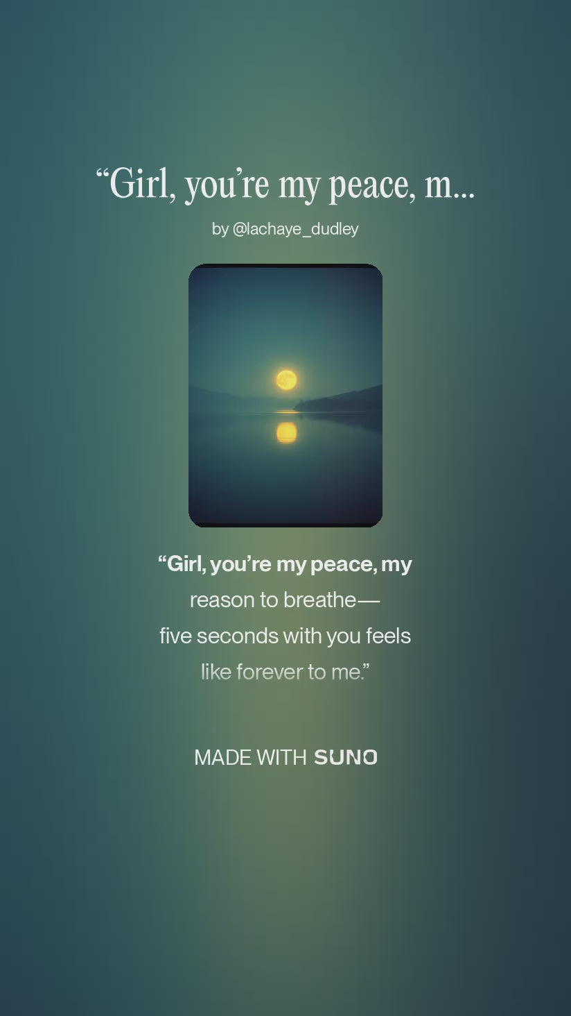 🎵 Custom Song Package (Male Vocalist – First-Person Perspective)